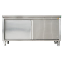 Load image into Gallery viewer, Commercial stainless steel kitchen work cabinet