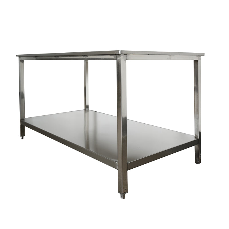 Commercial stainless steel kitchen workbench