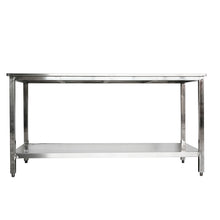 Load image into Gallery viewer, Commercial stainless steel kitchen workbench