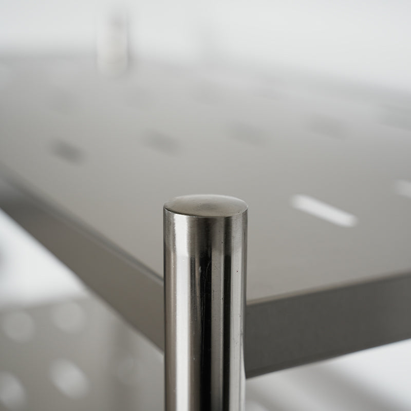 Commercial stainless steel kitchen shelf